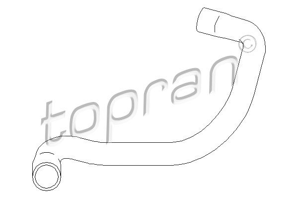 TOPRAN Шланг радиатора 401 965