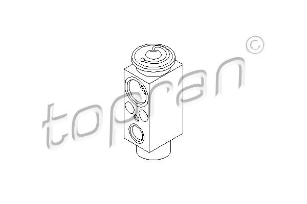 TOPRAN Расширительный клапан, кондиционер 407 785