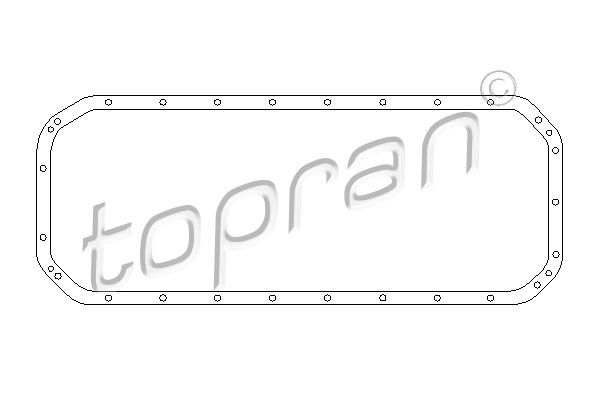 TOPRAN Прокладка, масляный поддон 500 778