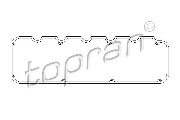 TOPRAN Прокладка, крышка головки цилиндра 500 855