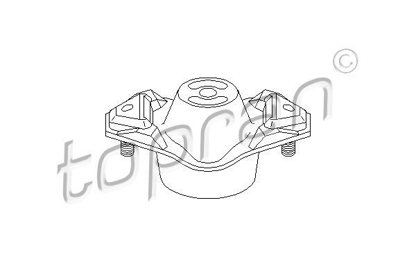 TOPRAN Paigutus,Mootor 720 360