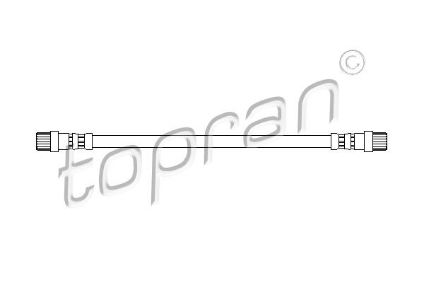 TOPRAN Тормозной шланг 720 906