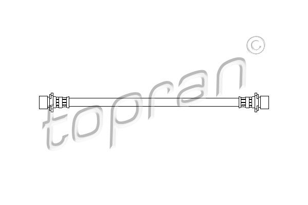 TOPRAN Тормозной шланг 720 917