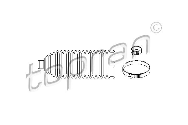 TOPRAN Комплект пыльника, рулевое управление 721 145