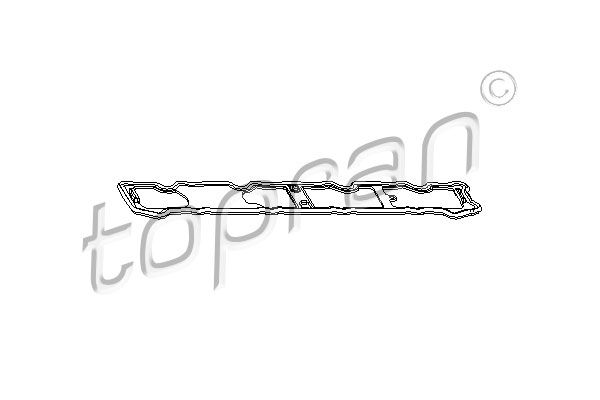 TOPRAN Прокладка, крышка головки цилиндра 722 445