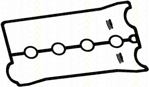 TRISCAN Комплект прокладок, крышка головки цилиндра 515-2401