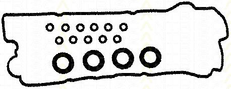 TRISCAN Tihendikomplekt, klapikaas 515-4568