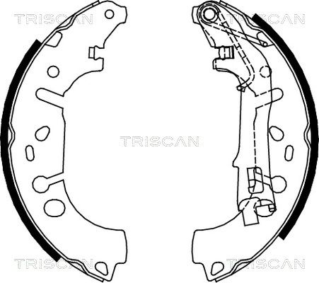 TRISCAN Piduriklotside komplekt 8100 10012