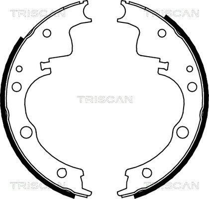 TRISCAN Piduriklotside komplekt 8100 10014