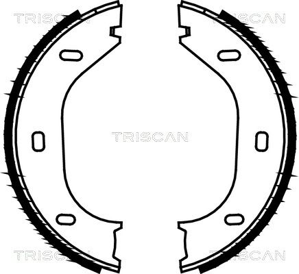 TRISCAN Piduriklotside komplekt,seisupidur 8100 10290