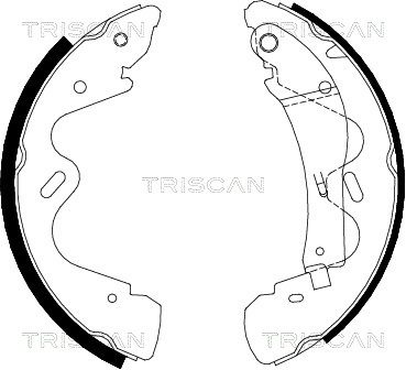 TRISCAN Piduriklotside komplekt 8100 14005