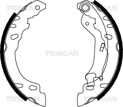TRISCAN Piduriklotside komplekt 8100 15022