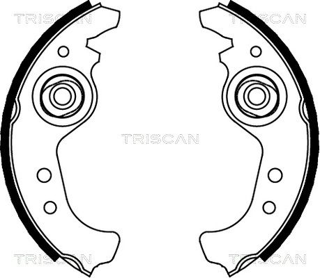 TRISCAN Piduriklotside komplekt 8100 15383
