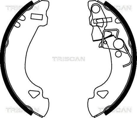 TRISCAN Piduriklotside komplekt 8100 15548