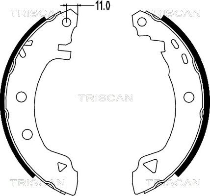TRISCAN Piduriklotside komplekt 8100 15580