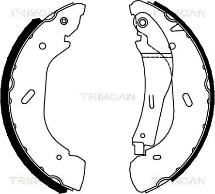 TRISCAN Piduriklotside komplekt 8100 16005