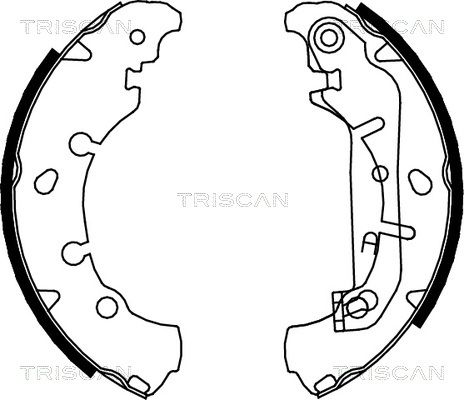 TRISCAN Piduriklotside komplekt 8100 16006