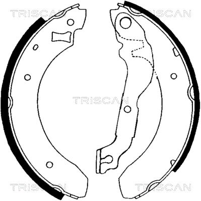 TRISCAN Piduriklotside komplekt 8100 16376