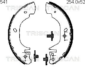 TRISCAN Piduriklotside komplekt 8100 16541