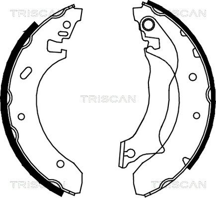 TRISCAN Piduriklotside komplekt 8100 16559