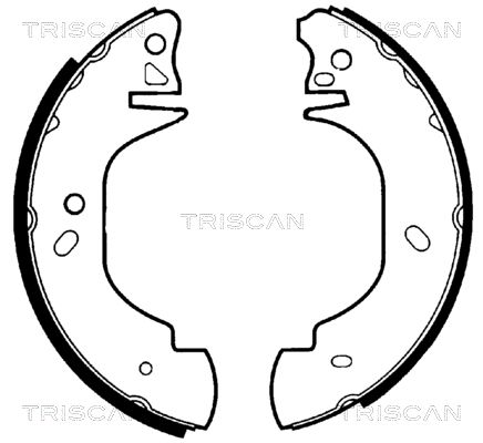 TRISCAN Piduriklotside komplekt 8100 16570
