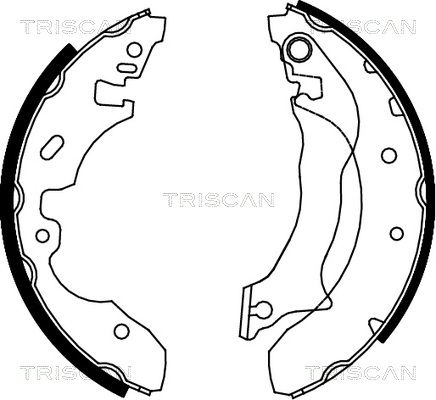 TRISCAN Piduriklotside komplekt 8100 16585