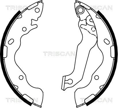 TRISCAN Piduriklotside komplekt 8100 18009