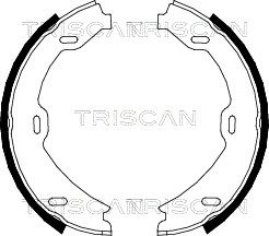 TRISCAN Комплект тормозных колодок, стояночная тормозная с 8100 23027