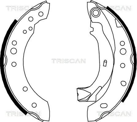 TRISCAN Piduriklotside komplekt 8100 38001