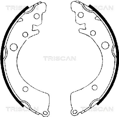 TRISCAN Piduriklotside komplekt 8100 40402