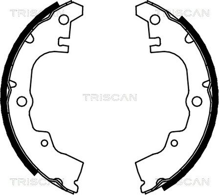 TRISCAN Piduriklotside komplekt 8100 41414