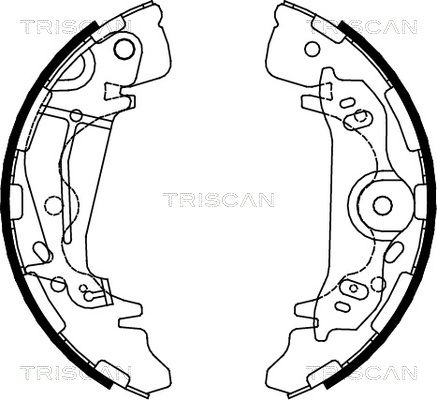 TRISCAN Piduriklotside komplekt 8100 43017