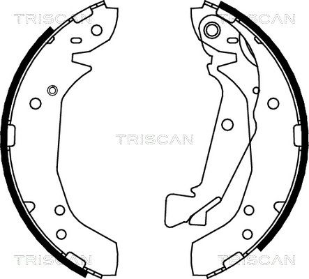 TRISCAN Piduriklotside komplekt 8100 43025