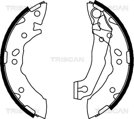 TRISCAN Piduriklotside komplekt 8100 43621