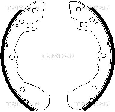 TRISCAN Piduriklotside komplekt 8100 50406