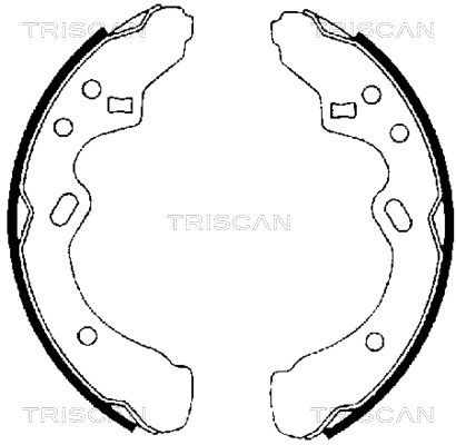 TRISCAN Piduriklotside komplekt 8100 50438
