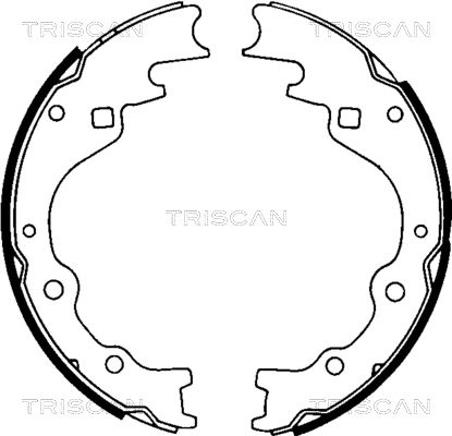 TRISCAN Piduriklotside komplekt 8100 50461