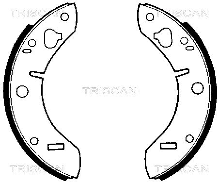 TRISCAN Piduriklotside komplekt 8100 65011