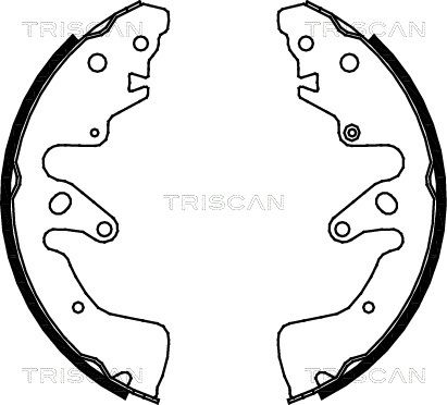 TRISCAN Piduriklotside komplekt 8100 69004