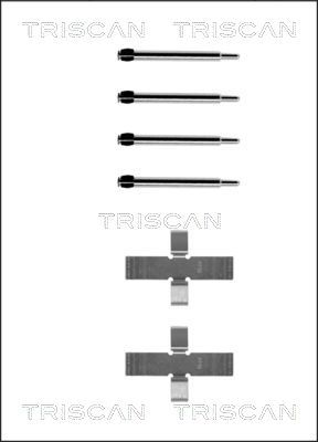 TRISCAN Lisakomplekt, ketaspiduriklotsid 8105 101288