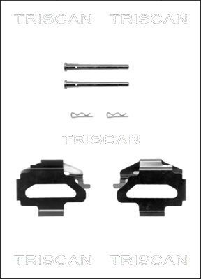 TRISCAN Комплектующие, колодки дискового тормоза 8105 101575