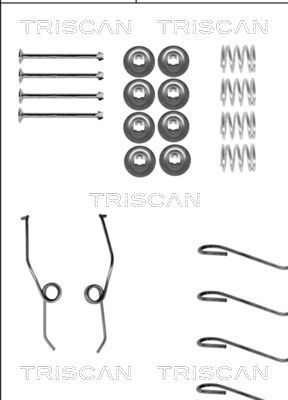 TRISCAN Комплектующие, тормозная колодка 8105 102570