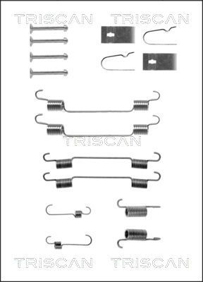 TRISCAN Lisakomplekt, Piduriklotsid 8105 102575