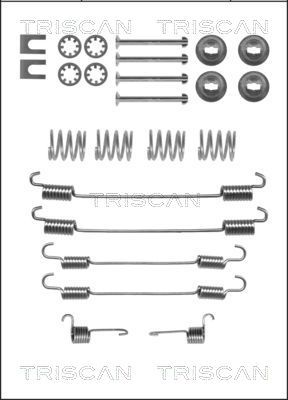 TRISCAN Lisakomplekt, Piduriklotsid 8105 102578