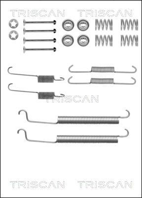 TRISCAN Lisakomplekt, Piduriklotsid 8105 102581