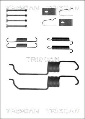 TRISCAN Lisakomplekt, Piduriklotsid 8105 102591