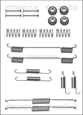 TRISCAN Lisakomplekt, Piduriklotsid 8105 102604