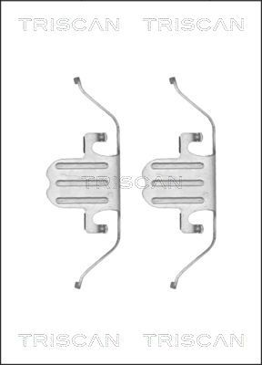 TRISCAN Lisakomplekt, ketaspiduriklotsid 8105 111620