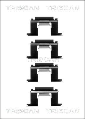 TRISCAN Lisakomplekt, ketaspiduriklotsid 8105 141523
