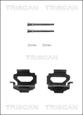 TRISCAN Lisakomplekt, ketaspiduriklotsid 8105 161574